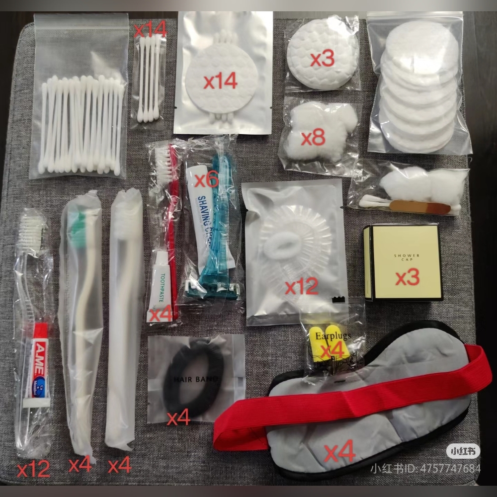 Travel Essentials Kit with Eye Mask
